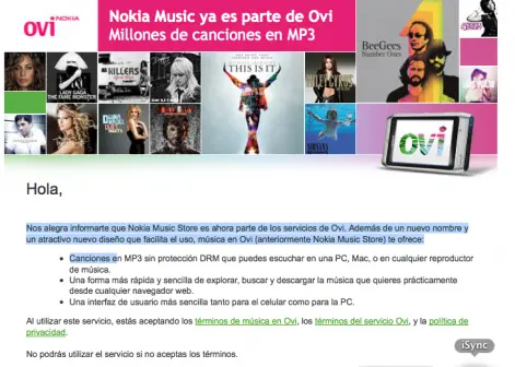 Nokia Music es ahora música en Ovi